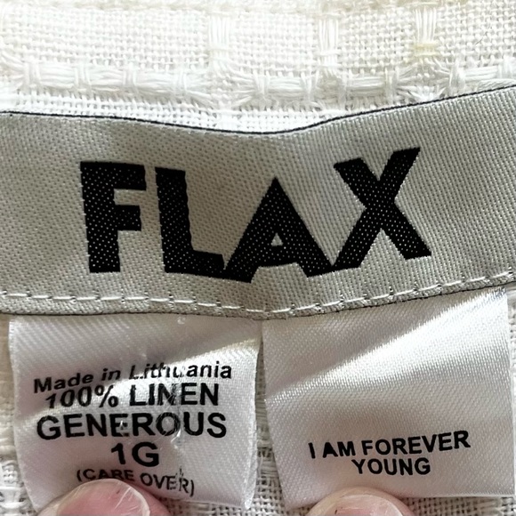 Flax Women's White Button-Up Top - Picture 5 of 10